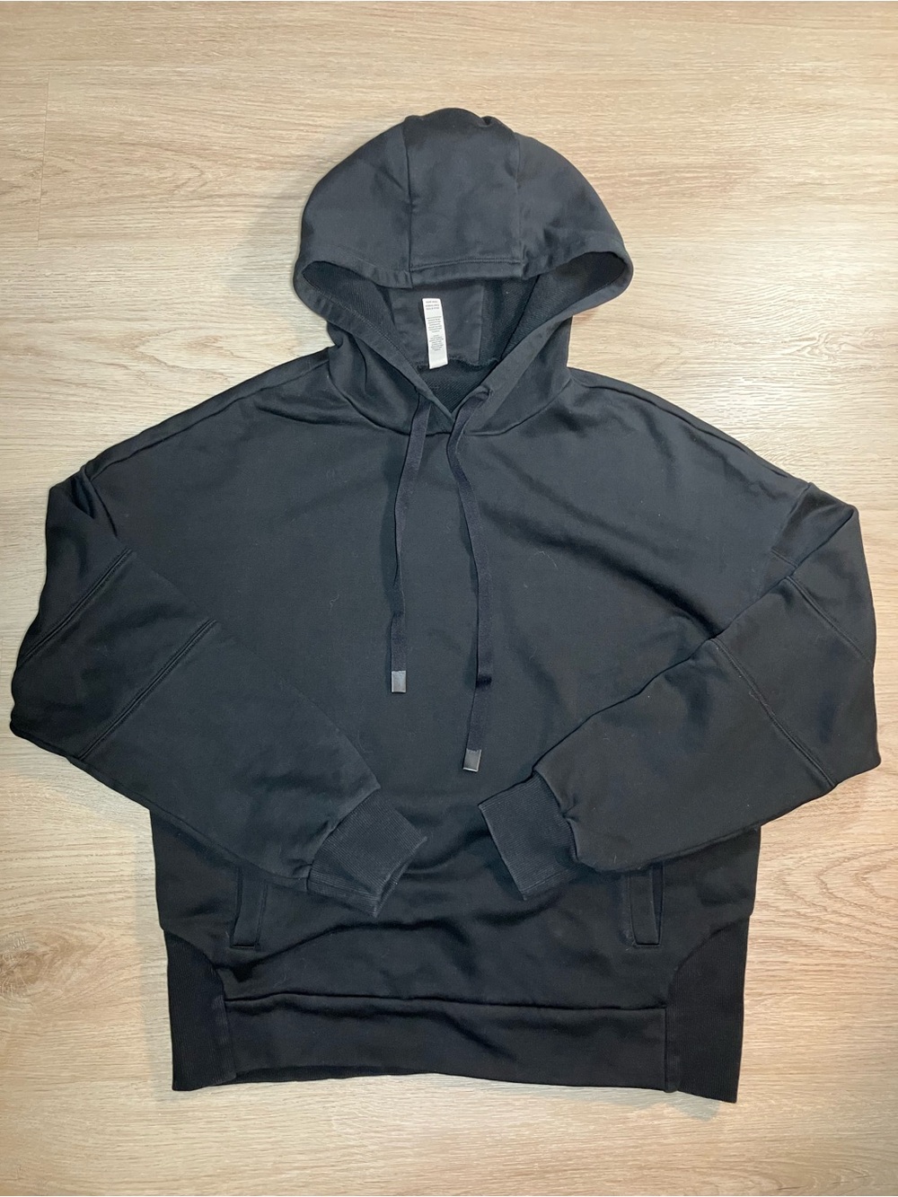 Alo Yoga Foundation Pullover Hoodie - Black (Size Small)